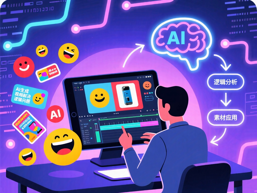 中山AI生成视频：解决逻辑问题，解锁表情包与广告素材新应用及工作流/宣传片拍摄-企业宣传片拍摄-企业宣传片-三维动画制作-制作宣传片公司-影视公司