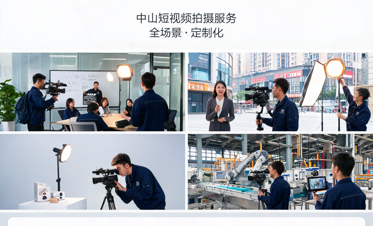 中山短视频拍摄服务：全场景、定制化助力企业营销突围 /宣传片拍摄-企业宣传片拍摄-企业宣传片-三维动画制作-制作宣传片公司-影视公司